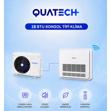 Quatech 18.000 Btu/h A++ Enerji Sınıfı R32 Konsol Tipi Inverter Klima
