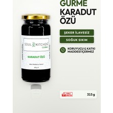 Soul Kitchen Gurme Karadut Özü 315gr (Soğuk Sıkım) (Şeker İlavesiz)
