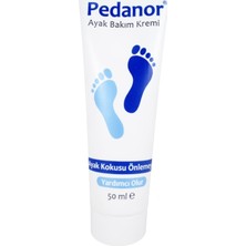 Pedanor Ayak Bakım Kremi 50 ml Ayak Kokusunu Önlemeye Yardımcı Özelliklerle