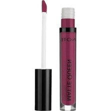 Aesco Kalıcı Likit Ruj, Mor - Matte Queen Lipstick, 19 Berry Blast