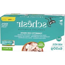 Aesco Multipack 6X50G Ton Balığı ve Çipuralı Kedi Konservesi