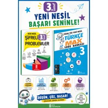 Ata Yayıncılık 3.sınıf Yeni Nesil Türkçe Max Soru Bankası + Şifreli Problemler