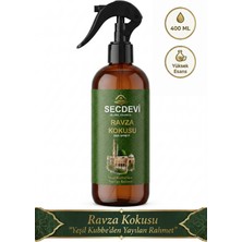 Secdevi Ravza Kokusu 400 ml - Yeşil Kubbe'den Yayılan Rahmet Kalıcı Oda ve Seccade Spreyi