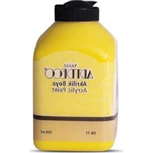 Aesco Akrilik Boya, 500ML, Sarı 3601