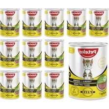 Aesco Tavuklu Pate - Yetişkin Kedi Konservesi, 400 gr x 12 Adet