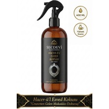 Secdevi Hacer-Ül Esved Kokusu 400 ml - Kalıcı Oda Spreyi Cennetten Gelen Mukaddes Dokunuş