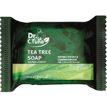 Farmasi Dr.c.tuna Çay Ağacı Yağı Sabunu 125 g Oily ve Karma Ciltler İçin Uygun İnci Tozlu Formül