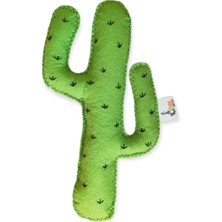Dino Oyuncak Dino Kedi Naneli Keçe Kaktüs Oyuncağı - Eğlenceli Tasarım ile Kedinizin Favorisi (Catnipli)
