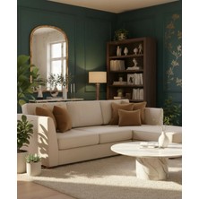 Sister Home Design Kadifemsi Dokulu, Fermuarlı Kırlent ( Yastık )Kılıfı