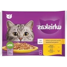 Aesco Tavuklu ve Hindili Yetişkin Kedi Konservesi - 4X85 gr
