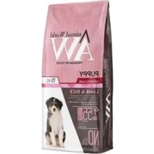 Aesco 15 kg Kuzu Etli Pirinç Karışımlı Yavru Köpek Maması