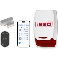 Aesco Akıllı Alarm Sistemi, Wi-Fi ve Telefon Uygulaması ile Kontrol