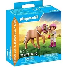 Playmobil Duopack Girl With Pony 71887