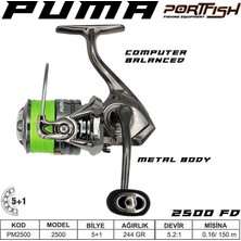 Port Fish Portfish Puma 2500 Olta Makinası