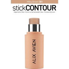 Alix Avien Katmanlanabilir Kremsi Dokulu Nemlendirici E Vitaminli Stick Kontür - Stick Contour 301 Milky Brown