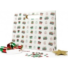 Aesco Hediye Paketleme Karton Çanta - 38X30 cm