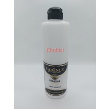Cadence Akrilik Boya 500 ml 0001 Beyaz Ahşap Boyası