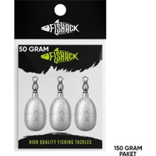 Fishack Fırdöndülü Kurşun 50GR (150GR)