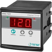 Tense ERD-72T ,72X72MM 24V..220VAC/DC KONTAK-1A1K Dijital Zaman Röle