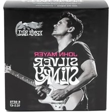 Aesco Nikel Sarılı Elektro Gitar Telleri, 6'lı Paket, 10,5-47 Ölçü Aralığı