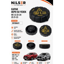 Ns Nilser Auto Parts Mg Hs Yedek Su Depo Kapak 2022-2024 1.5