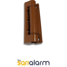 SARIALARM Pvc ( Pimapen ) Pencere Menteşesi Açık  Kahve 75MM