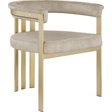 Miarik Design Yemek Odası Sandalyesi , Mutfak Sandalyesi Metal Ayaklı