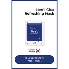 Mjcare Men\'s Cica Refreshing Mask - Erkeklere Özel Canlandırıcı Yarım Yüz Maskesi