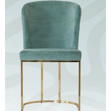 Miarik Design Yemek Odası Sandalyesi , Mutfak Sandalyesi Metal Ayaklı