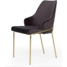 Miarik Design Yemek Odası Sandalyesi , Mutfak Sandalyesi Metal Ayaklı