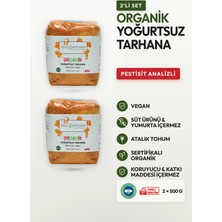 Soul Kitchen Organik Yoğurtsuz Tarhana 500 gr (Vegan)(İlave Tuzsuz) - 2'li Avantaj Paket -
