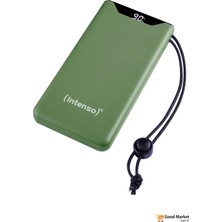 Intenso F10000 Taşınabilir Şarj Cihazı 10.000MAH Hızlı Şarj 20W Pd 3.0 Yeşil