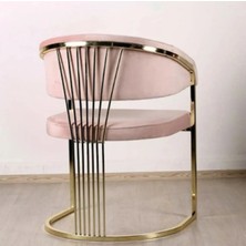 Miarik Design Yemek Odası Sandalyesi , Mutfak Sandalyesi Metal Ayaklı