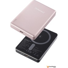 Intenso MW10000 Magsafe Power Bank 10.000 Mah 20W Pd 3.0 15W Kablosuz Şarj Qi Wireless Manyetik Powerbank Gül Kurusu