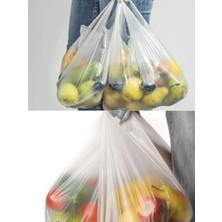 Herşey Trend Şeffaf Atlet Poşet Orta Boy 28X50 cm 1 Paket Takriben 200 Adet
