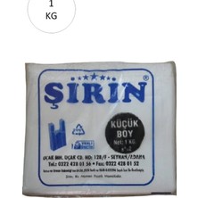 Herşey Trend Beyaz Kalın Atlet Poşet Küçük Boy 25X45 cm 1 kg 1 Paket (Takriben 110 Adet)