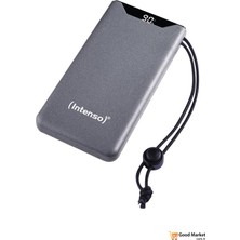 Intenso F10000 Taşınabilir Şarj Cihazı 10.000MAH Hızlı Şarj 20W Pd 3.0 Gri