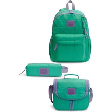 Coral High Su Yeşili 3'lü Okul Çanta Seti SET0124419