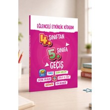 Çocuk Akademi Eğlenceli Etkinlik 4. Sınıftan 5. Sınıfa Geçiş Kitabı Tüm Dersler İçin 128 Sayfa