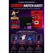 Venas Ultra 128 GB Uhs-3 Class 10 A++ Kalite Hafıza Kartı Yüksek Hız ve Performans ile
