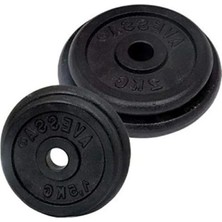 Aesco Siyah Döküm Plaka - 1 kg Ağırlık