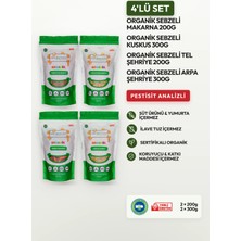 Soul Kitchen Organik Sebzeli Tel Şehriye + Organik Sebzeli Makarna + Organik Sebzeli Arpa Şehriye + Organik Sebzeli Kuskus - 4'lü Avantaj Seti