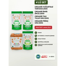 Soul Kitchen Organik Yoğurtsuz Tarhana (Vegan) + İnce Buğday İrmiği + Pirinç Unu + Tam Yulaf Unu 4X250GR