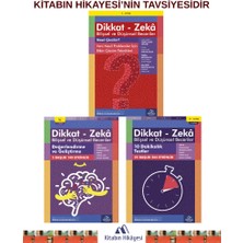 6-7 Yaş- Değerlendirme ve Geliştirme, Nasıl Çözülü, Yeni Nesil Problemler ve Bulmaca(3kit)Dikkatzeka