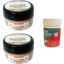 Guzzy Three Brand Arnavut Kremi 2 Adet + Rus Merhemi 50 ml 1 Adet