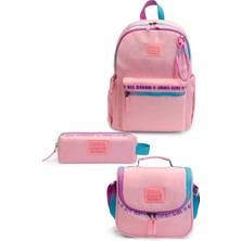 Coral High Pembe 3'lü Okul Çanta Seti SET0124424
