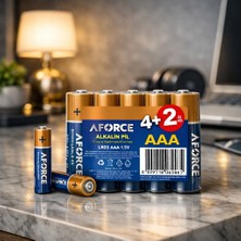 A Force Aforce Alkalin Ince Pil AAA