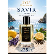 EYL Savır %25 Esans Edp 50 ml Erkek Parfüm Kalıcı Akdeniz Ferahlığı