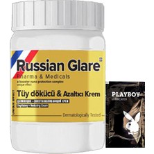 Guzzy Playboy Rusian Glare Nano 50 ml Rus Merhemi Tüylere Krem + Yanında Jel