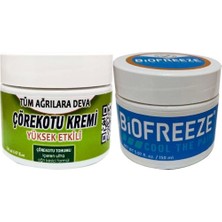 Guzzy Biofreeze Çörek Otu Kremi Orta Boy 100 ml Krem + Biofreeze Cool The Paincream 150 ml